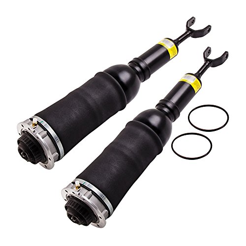 maXpeedingrods 2x Amortiguador de Aire para Audi A6 C5 4B2 Allroad Quattro Wagon A6 Avant 4B5, Suspensión Delantera Neumática de Choque, Alta Sensibilidad y Estabilidad, Material de Goma y Aleación