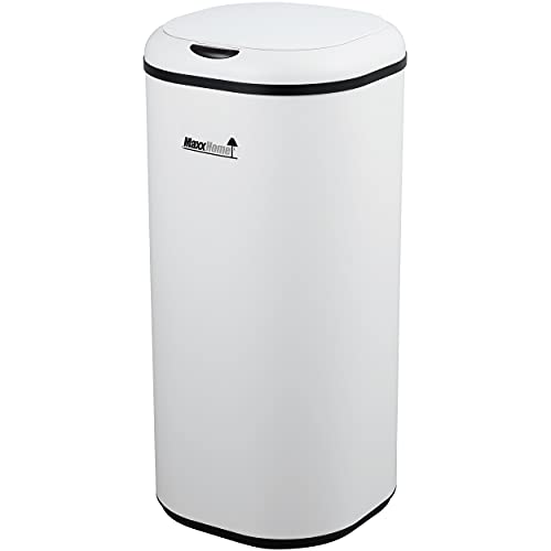 MaxxHome - Cubo de basura con sensor automático (30 L, 29 x 29 x 61,5 cm)