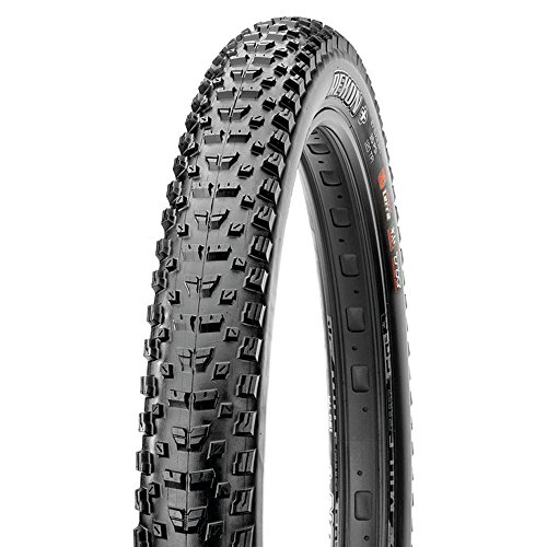 Maxxis Rekon + neumáticos de Bicicleta de montaña Mixta, Rekon+, Negro