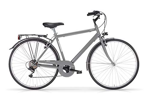 MBM Touring U Tkk 28' Acc 6v Bicicleta, Hombre, Gris Titanio A27, 50