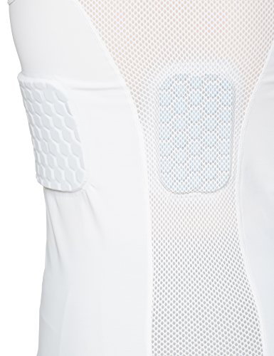 McDavid 3 Pad Maillot de Protección, Hombre, Blanco, S