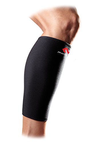 Mcdavid Deluxe Calf Support - Black/Scarlet Reversible, talla S (30-35 cm)