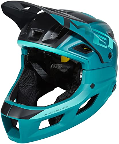 MCR Mips - Casco Met Parachute Azul Petróleo Talla S