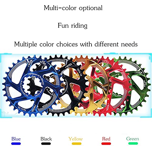 MCYAW Placa Dental Bicicleta Cerrankset al 7075 CNC 32T 34T 36T 38T Cadena Estrecha de Plato de plástico para SRAM XX1 XO1 X1 GX XO X9 Crankset MTB Piezas Traje