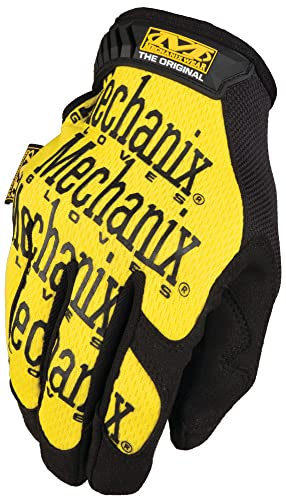 Mechanix Wear - Guantes Originales (Grande, Amarillo)