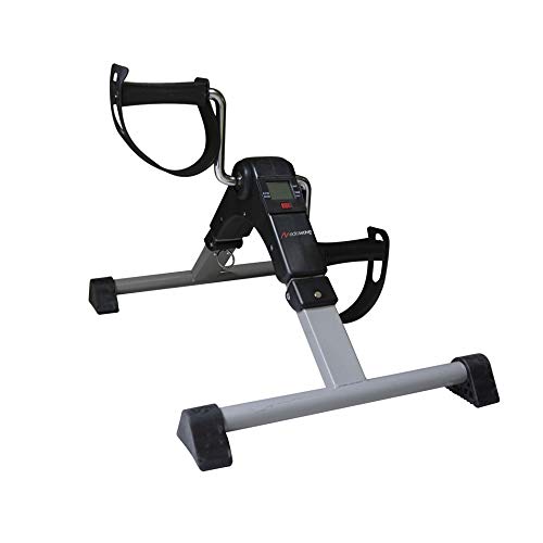 Mediawave Store - Bicicleta estática pequeña para brazos o piernas 16950, portátil, plegable, rehabilitación, fisioterapia, ejercicio ciclístico para piernas y brazos, músculos, para la circulación.