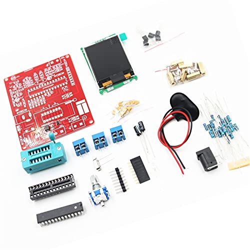 Medidor Digital Kits DE DIY ATMEAG328P M328 Transistor TRAVANTOR LCR Capacitancia DIODE CAPACITACIÓN ESR Generador de señal de Onda Cuadrada con Estuche