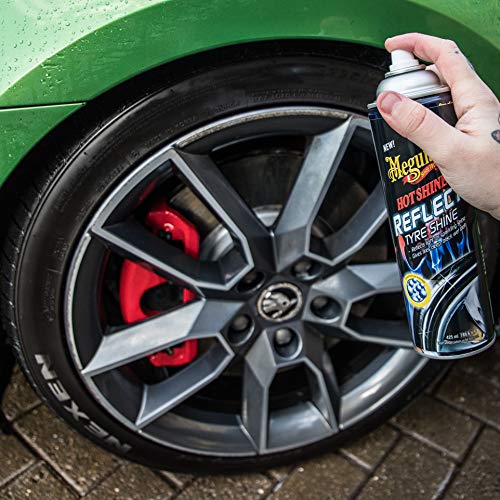 Meguiar's G18715 Hot Shine Reflect Tire Shine - Abrillantador de neumáticos