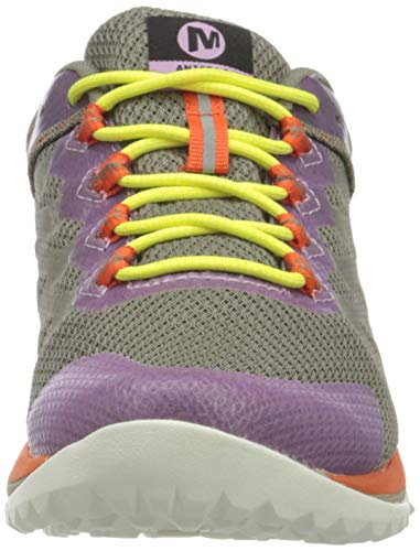 Merrell Antora 2 GTX, Zapatillas para Caminar Mujer, Gris (Brindle), 40.5 EU