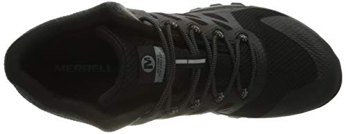 Merrell Antora 2 Mid GTX, Zapatillas para Caminar Mujer, Negro (Black), 38.5 EU