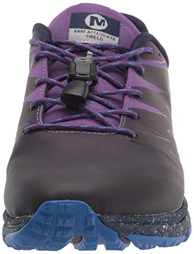 Merrell Bare Access XTR Shield, Zapatos para Senderismo Mujer, Acai, 35.5 EU