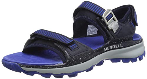 Merrell Choprock Strap, Sandalias de Senderismo para Hombre, Azul (Navy), 41 EU