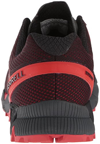 Merrell Men's Agility Peak Flex 2 E-MESH Sneaker, Black, 9.5 M US