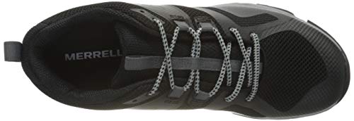 Merrell MERU, Zapatillas para Caminar Hombre, Negro (Black/Monument), 42 EU