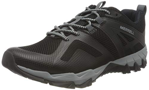 Merrell MERU, Zapatillas para Caminar Hombre, Negro (Black/Monument), 42 EU