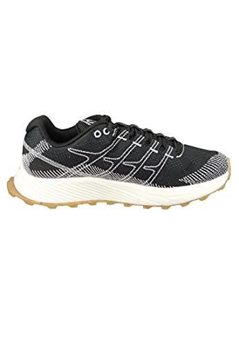 Merrell Moab Flight, Zapatillas de Running Hombre, Black/White, 44 EU