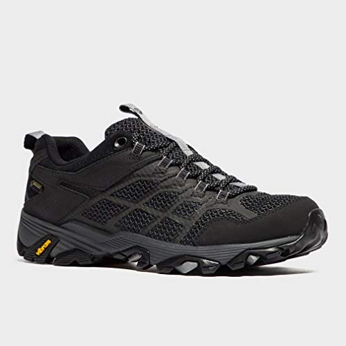 MERRELL MOAB FST 2 GTX, Zapatillas Tiempo Libre y Senderismo Mujer, Black (Negro), 40 EU