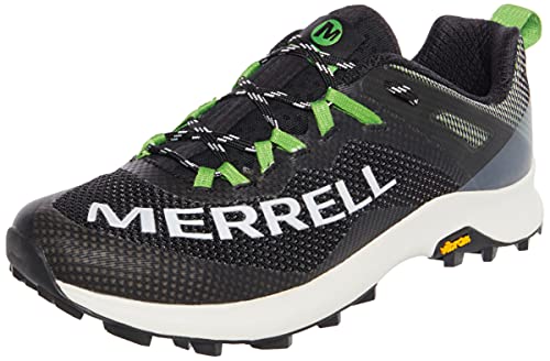 Merrell MTL Long Sky, Zapatillas Deportivas Hombre, Black/Lime, 44 EU