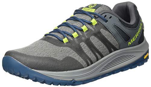 Merrell Nova GTX, Zapatillas para Carreras de montaña Hombre, Gris (Monumento), 41 EU