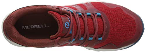Merrell Nova, Zapatillas para Carreras de montaña Hombre, Rojo (Magma), 43.5 EU