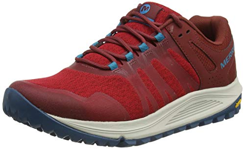 Merrell Nova, Zapatillas para Carreras de montaña Hombre, Rojo (Magma), 43.5 EU