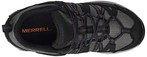 Merrell Siren Sport 3 GTX, Zapatillas para Caminar Mujer, Negro Negro Blackberry, 39 EU