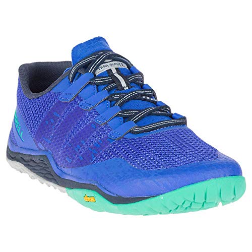 Merrell Trail Glove 5, Zapatillas Deportivas para Interior Mujer, Azul, 38 EU