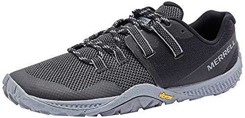 Merrell Trail Glove 6, Zapatillas Hombre, Black, 43 EU