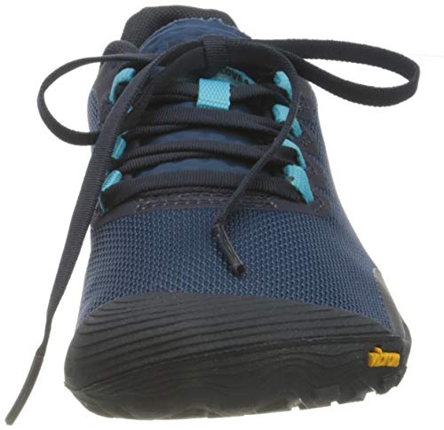 Merrell Vapor Glove 4, Cross Trainer Mujer, Azul (Poseidon), 37.5 EU