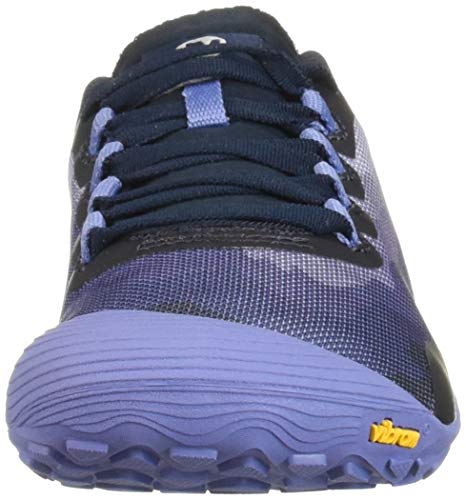 Merrell Vapor Glove 4, Zapatillas Deportivas para Interior Mujer, Azul Velvet Morning, 37 EU