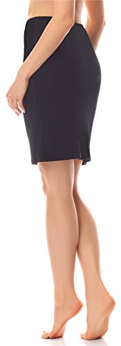Merry Style Enaguas Minifalda Lencería Ropa Interior Mujer MS10-204 (Negro, XXL)