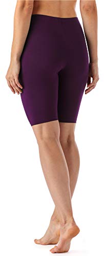 Merry Style Leggins Cortos Mallas Deportivas Mujer MS10-145 (Ciruela, M)