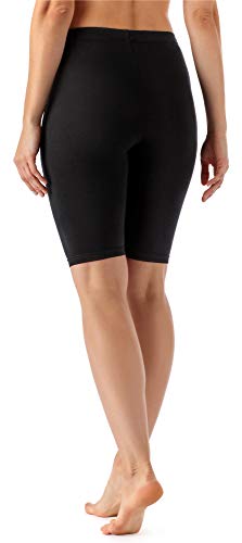 Merry Style Leggins Cortos Mallas Deportivas Mujer MS10-145 (Negro, XS)