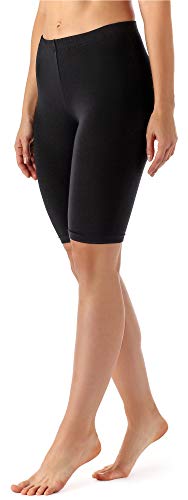 Merry Style Leggins Cortos Mallas Deportivas Mujer MS10-145 (Negro, XS)