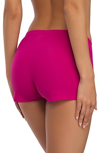 Merry Style Shorts Bañadores Deportivos Trajes de Baño Mujer Modelo L23L1 (Rosa (4140), 48)
