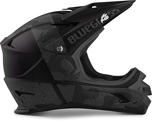 Met Casco Bluegrass INTOX (56-58) Ciclismo, Adultos Unisex, Negro (Negro)