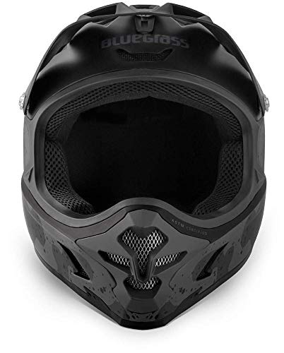 Met Casco Bluegrass INTOX (56-58) Ciclismo, Adultos Unisex, Negro (Negro)