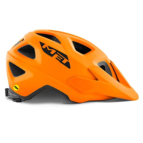 MET Casco Echo M(52-57), Adultos Unisex, Naranja (MIPS Naranja)