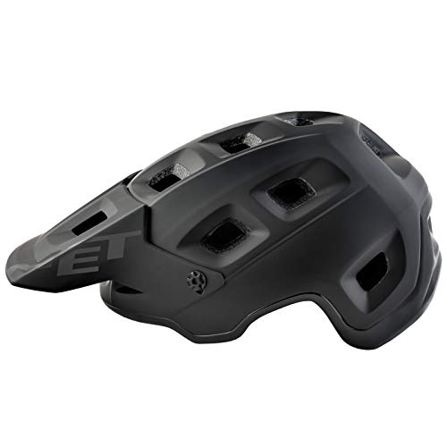 MET Casco M(56-58), Adultos Unisex, Negro (Terranova Negro)