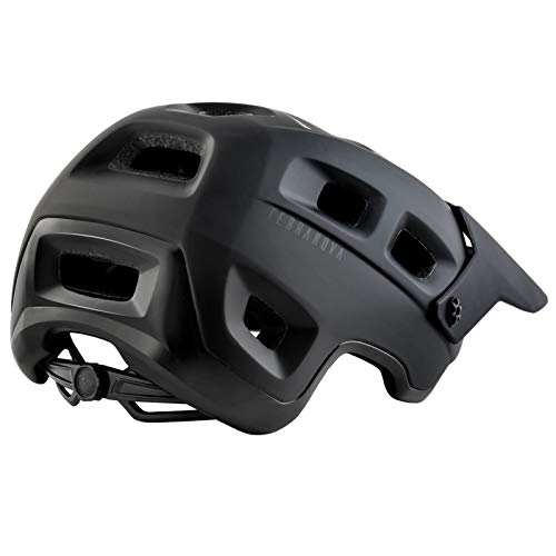 MET Casco M(56-58), Adultos Unisex, Negro (Terranova Negro)