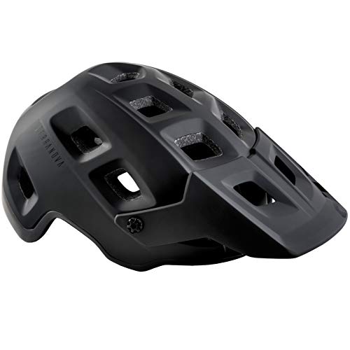 MET Casco M(56-58), Adultos Unisex, Negro (Terranova Negro)