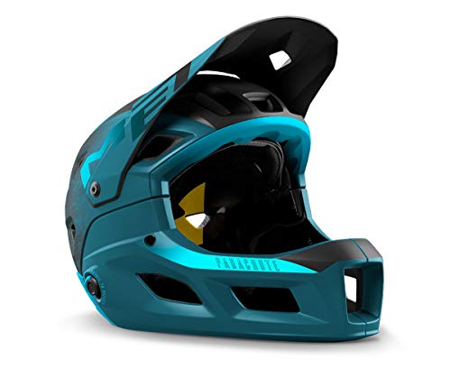 MET Casco Parachute MCR MIPS Azul MA.BRI. 54-58, Adultos Unisex, Multicolor (Multicolor), M