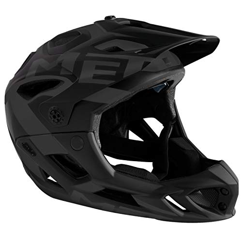 MET Casco Parachute Negro M 54-58, Unisex Adulto