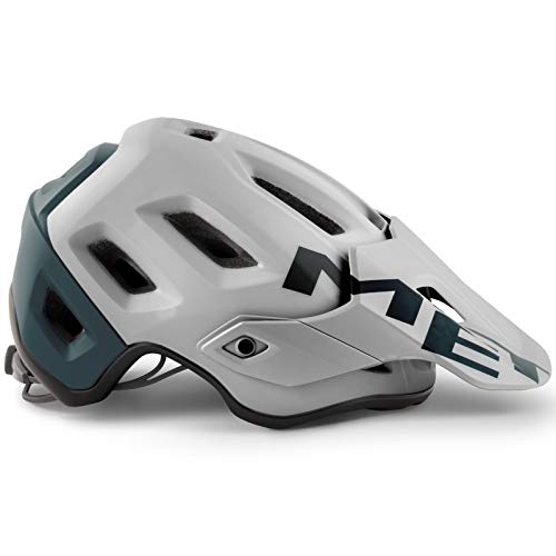 MET Casco Roam L(58-62), Adultos Unisex, Multicolor (Gris Azul)