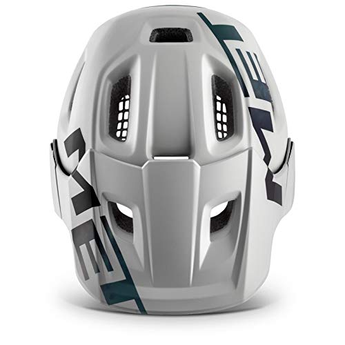 MET Casco Roam L(58-62), Adultos Unisex, Multicolor (Gris Azul)