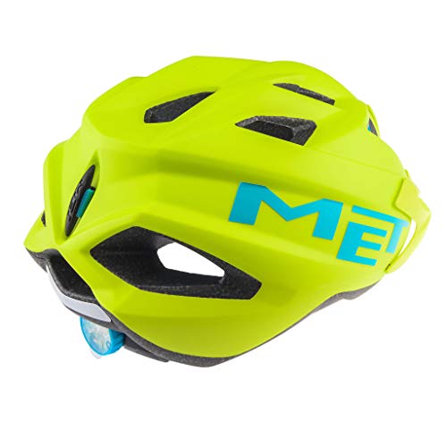 MET Crackerjack Casco de Ciclismo, Niños, Amarillo, 52-57 cm