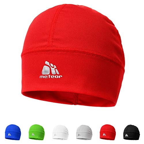 meteor Gorro Correr Esquí Ciclismo para Hombre y Mujer Gorra Debajo del Casco - Gorro para jóvenes y Adultos - Talla única Unisex Gorros para Deportes de Invierno, Bici, Running Ghost