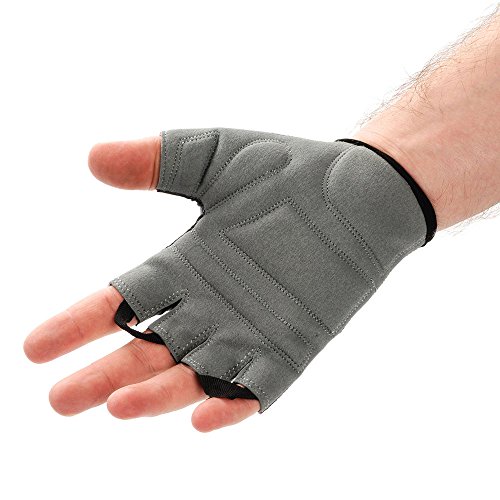 meteor® Guantes Bike de TX10, color negro, tamaño medium Las almohadillas de gel proporcionan una conducción cómoda, flexibilidad de material, diseñados y fabricados con el máximo cuidado. (S)