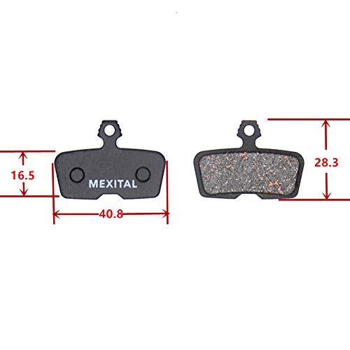 MEXITAL 2 Pares Pastillas Freno Disco para AVID Code Code R (2011-2014) SRAM Guide RE Code Sattel Code RSC 2018