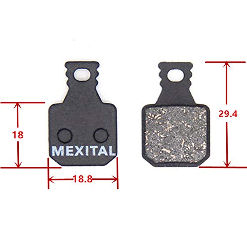 MEXITAL 2 Pares Pastillas Freno Disco para Magura MT5 MT5E MT7 MT Trail Typ 8.1 SH901 M5 M7